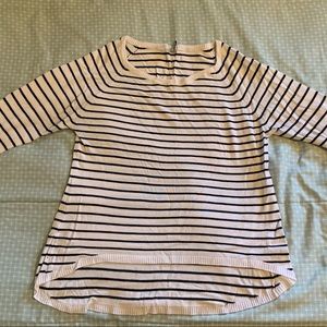 LONG SLEEVE STRIPED BLOUSE